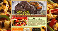 Desktop Screenshot of cancunmexicangrillwi.com